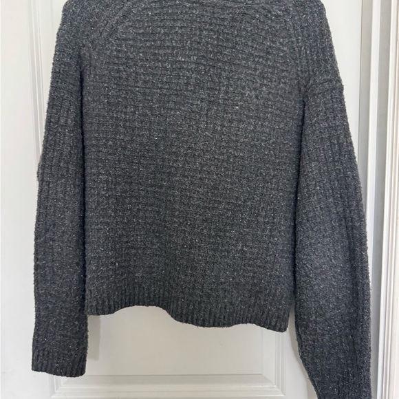 Universal Thread Gray Button-Up Sweater - Picture 3 of 3